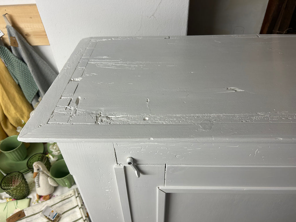 Antikes Vertiko, Eintürer, Shabby Chic