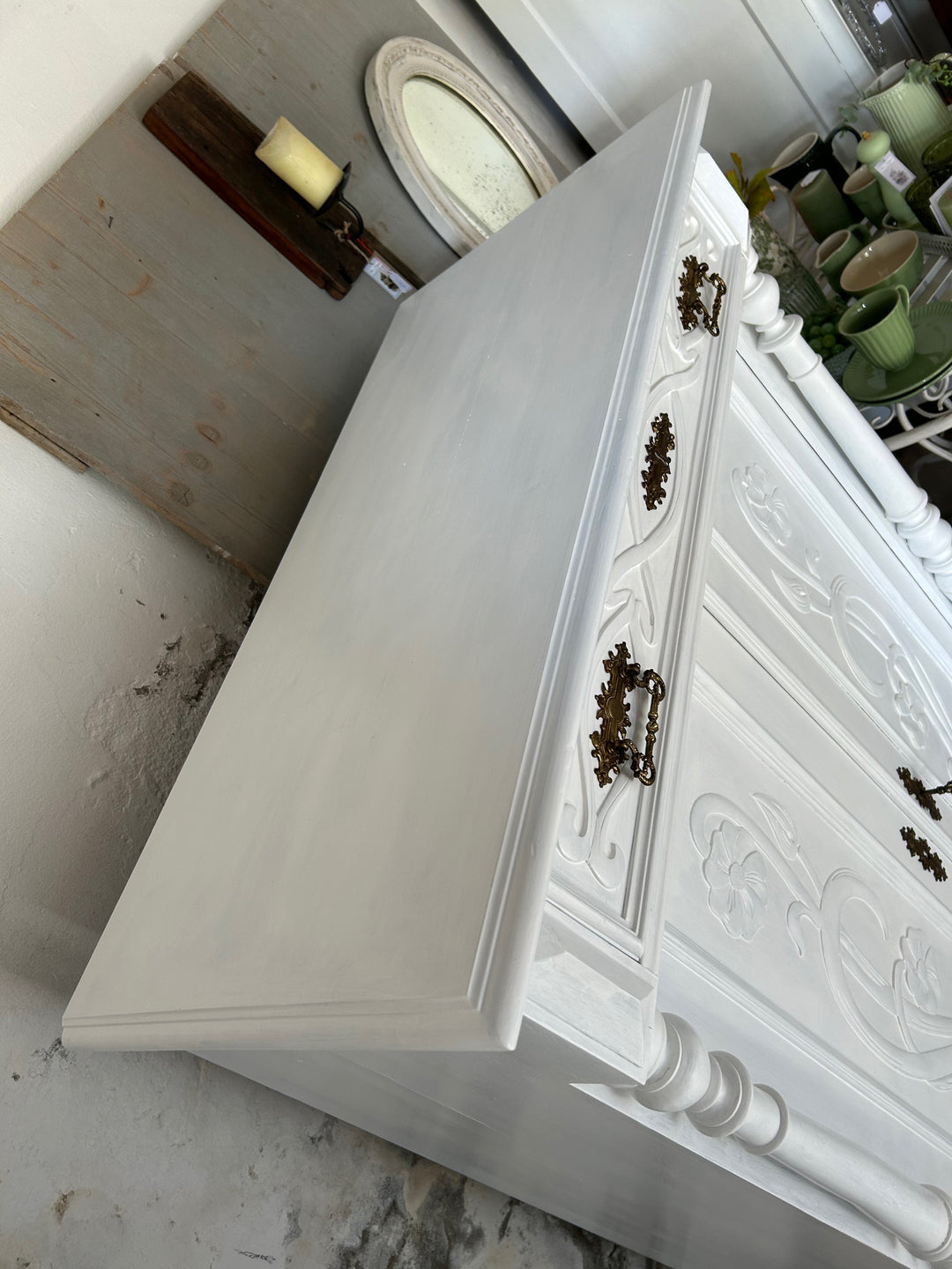 Antikes Vertiko, Jugendstil