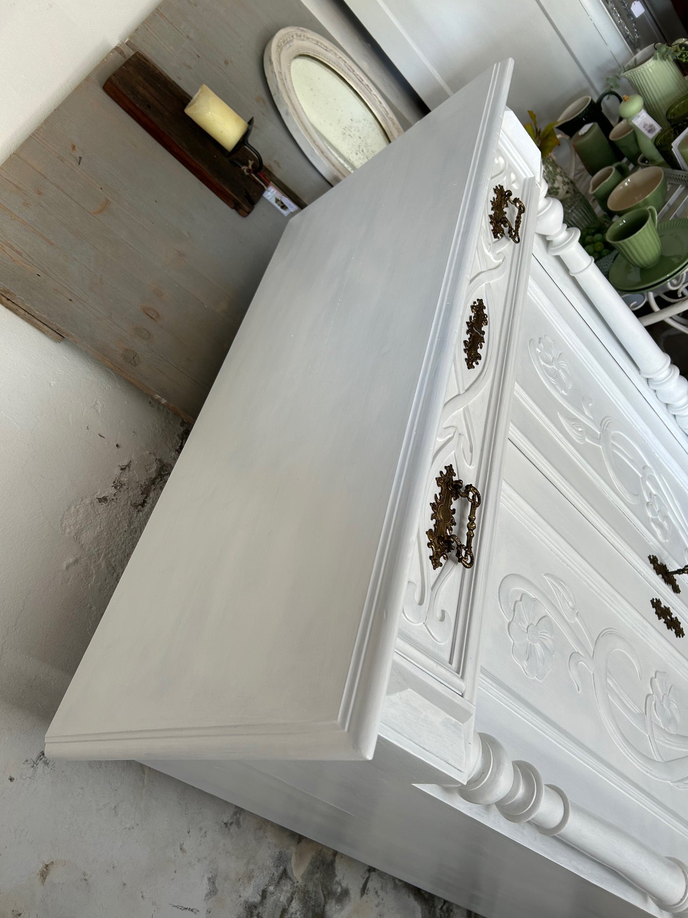 Antikes Vertiko, Jugendstil