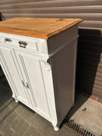 Antikes Vertiko mit Naturplatte Gründerzeit Shabby Chic