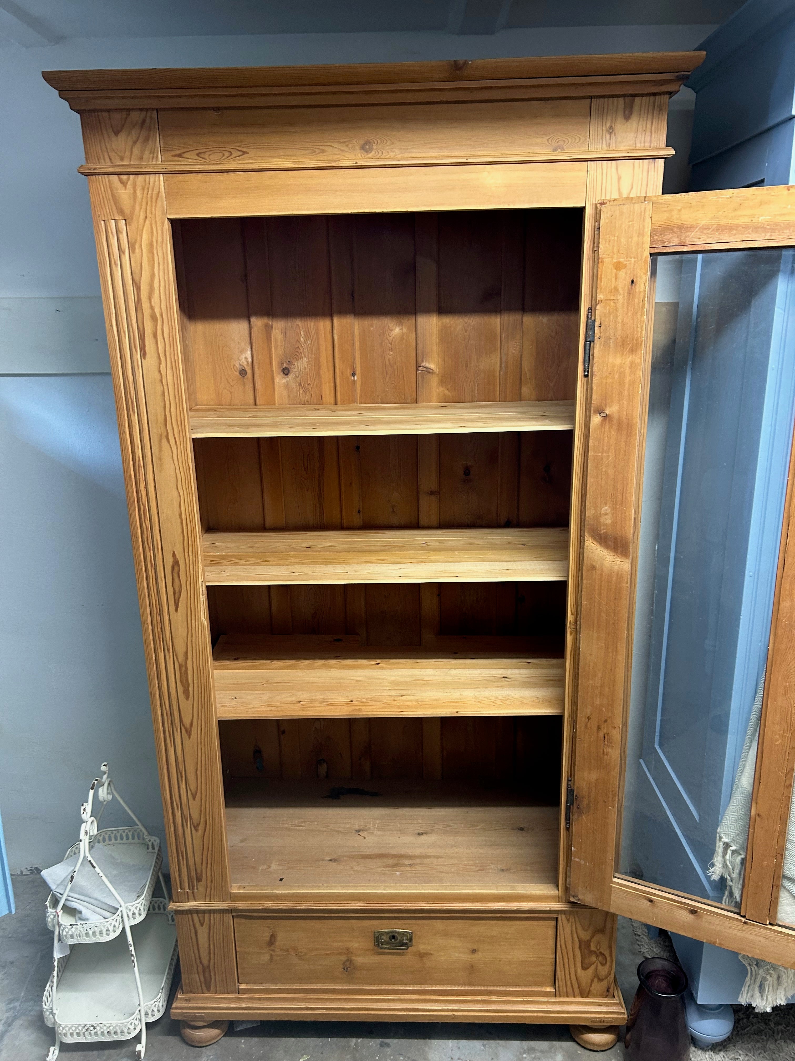 Antike Vitine, Weichholz, natur