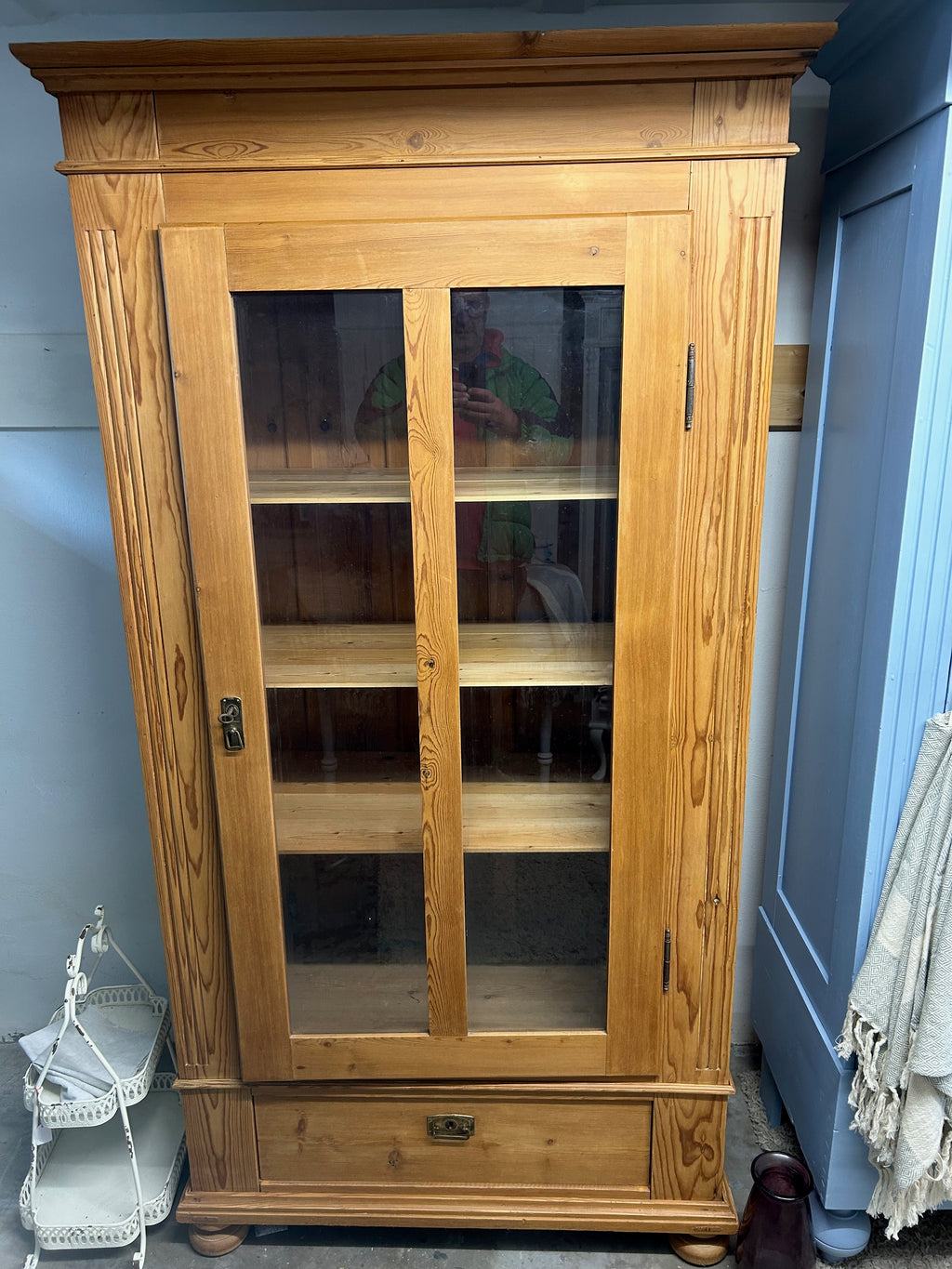 Antike Vitine, Weichholz, natur