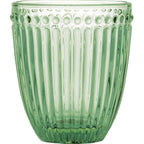 GreenGate Wasserglas Alice Hellgrün