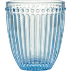 Greengate Wasserglas Alice Hellblau