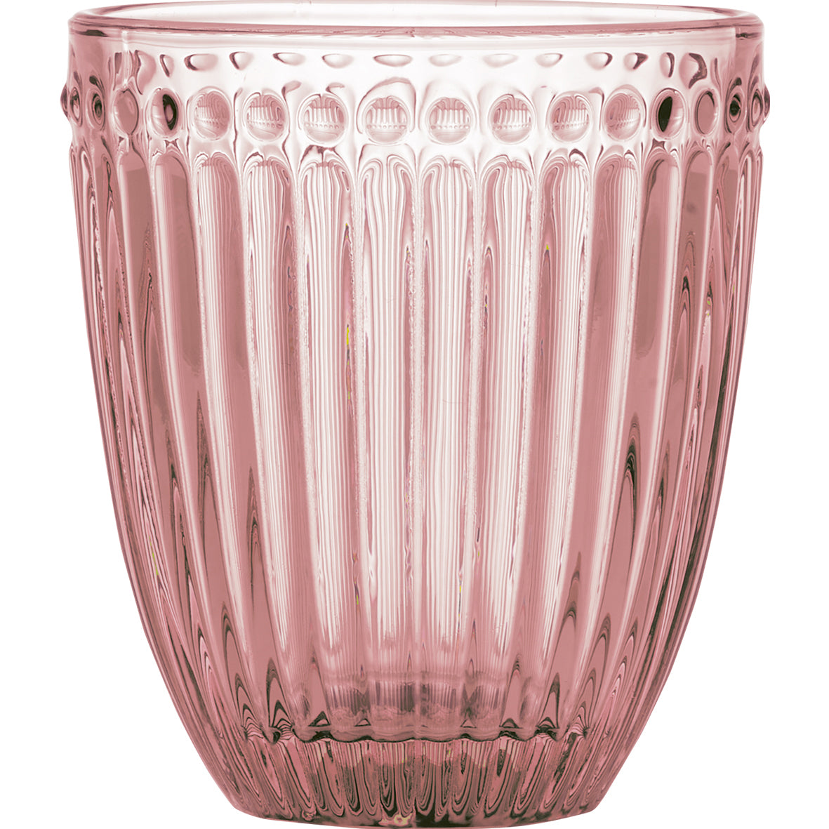 Wasserglas Alice Hellrosa