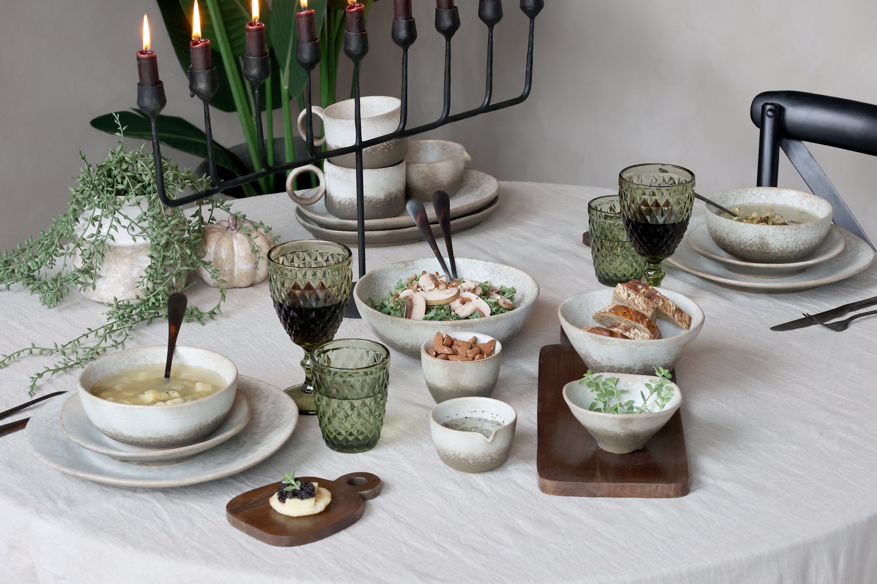 Chic Antique Saint-Émilion Weinglas mit Muster