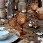 Saint-Émilion Weinglas mit Muster