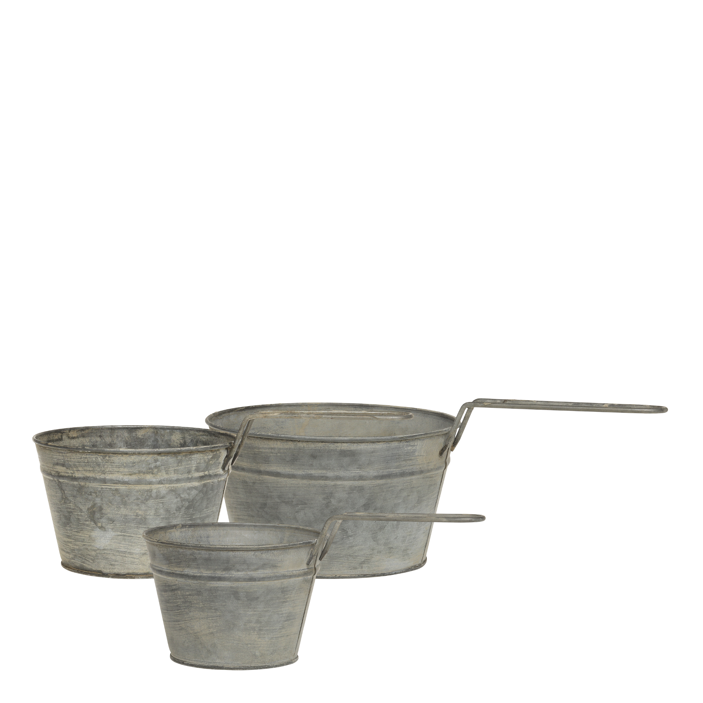 Blumentöpfe mit Griff 3er Set