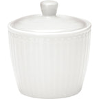 Greengate Zuckerdose Alice Weiß