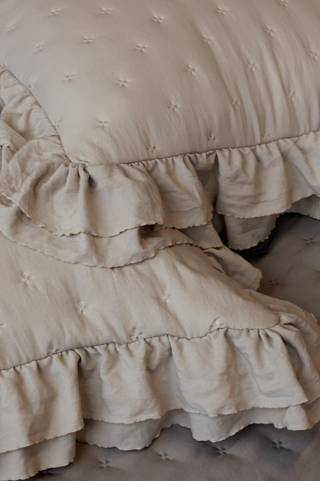 Chic Antique Aix Soft Kissenbezug ohne Füllung in Leinen