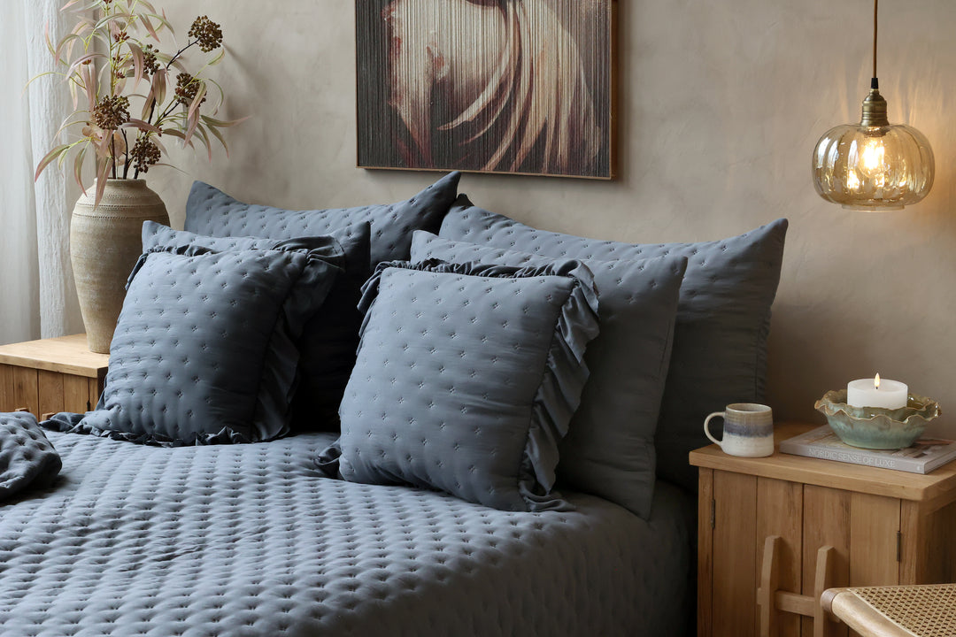 Chic Antique Aix Soft Kissenbezug ohne Füllung in Midnight
