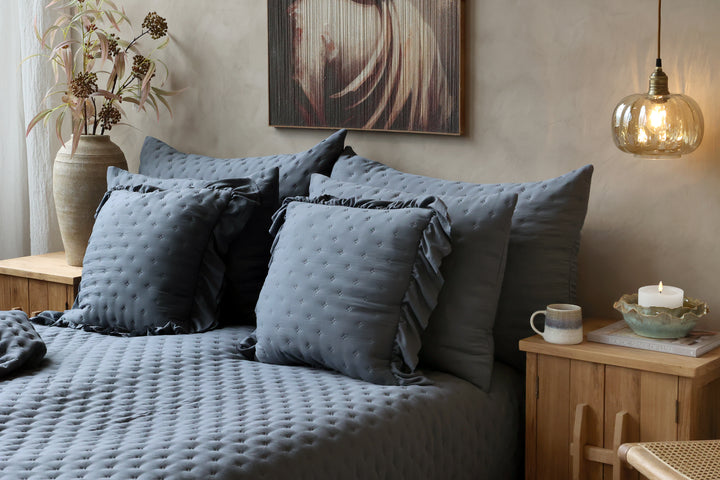 Chic Antique Aix Soft Kissenbezug ohne Füllung in Midnight