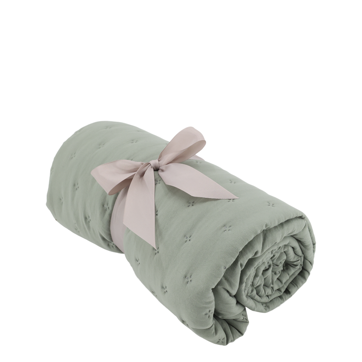 Chic Antique Aix Soft Quilt in Opal für Sofa oder Bett