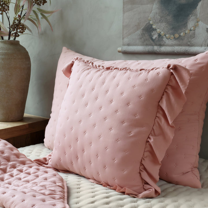 Chic Antique Aix Kissenbezug in der Farbe Old Rose