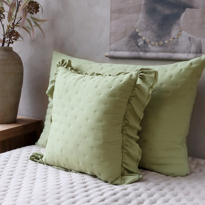 Chic Antique Aix Kissenbezug in der Farbe Verte