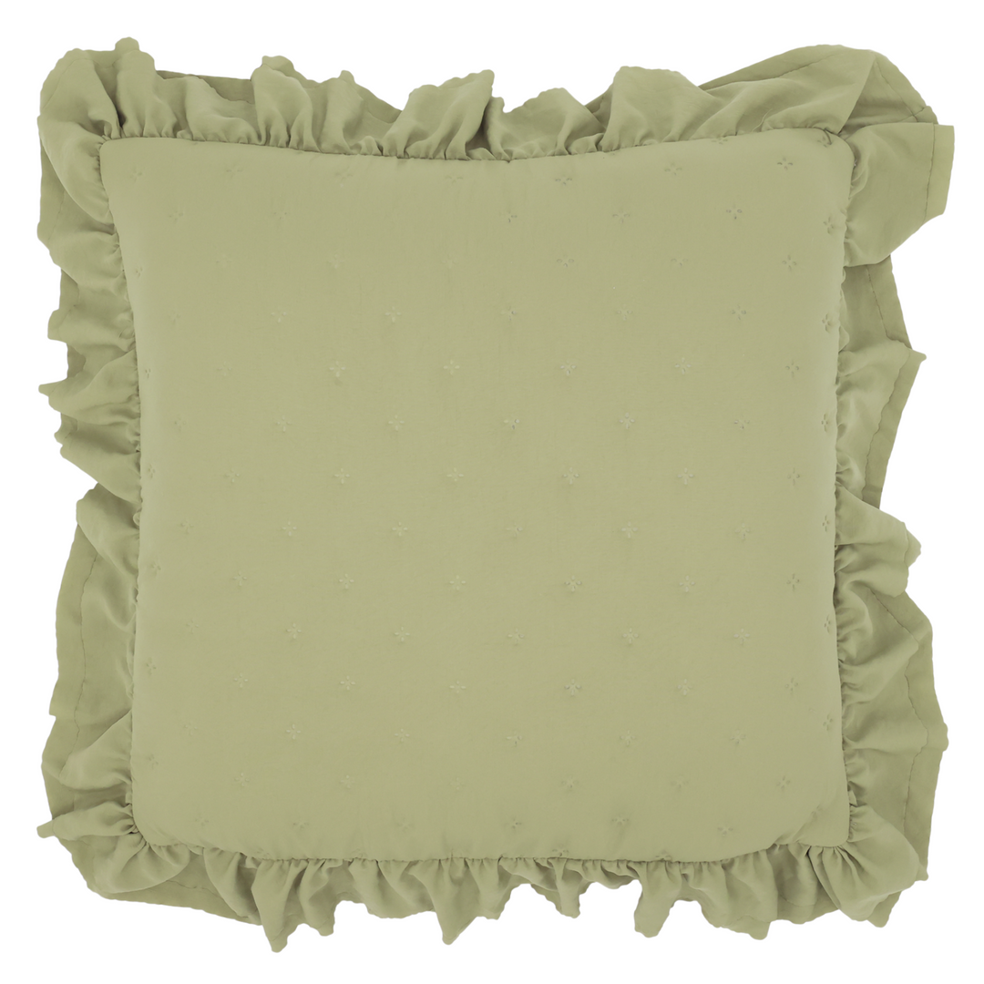 Chic Antique Aix Soft Kissenbezug Verte 50 × 50 cm