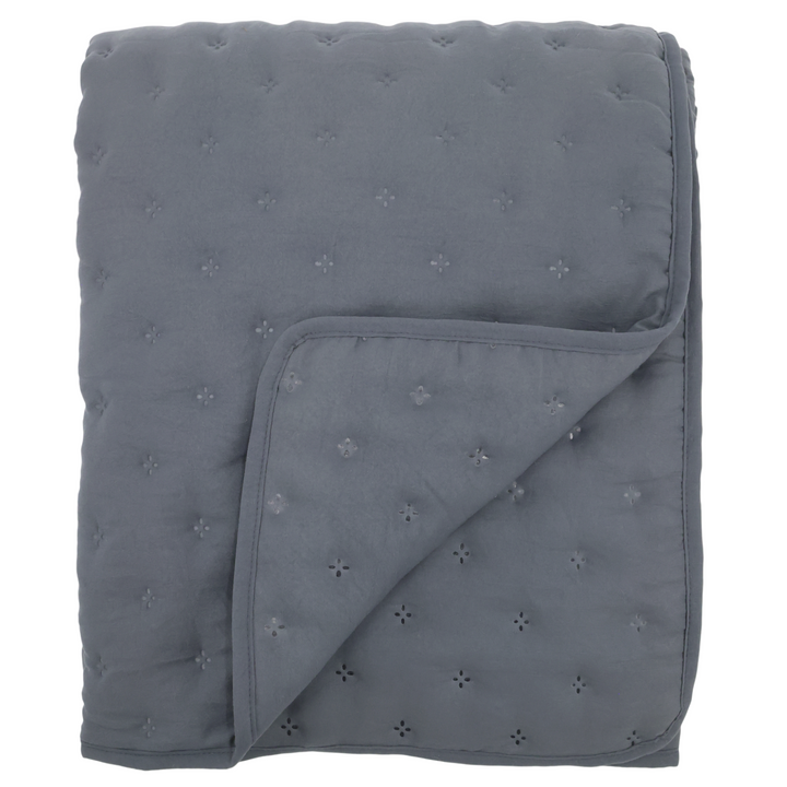 Chic Antique Aix Soft Quilt Midnight 130 × 180 cm