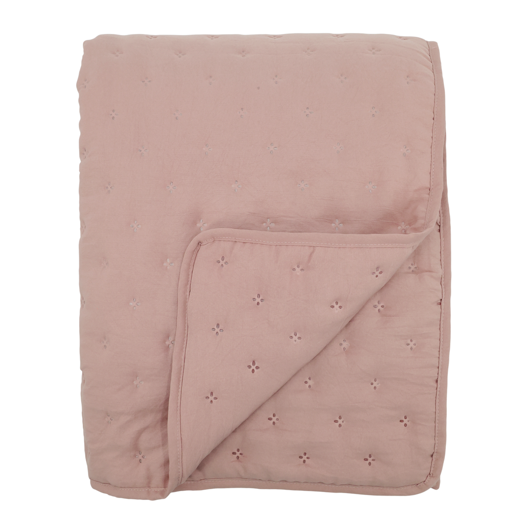Chic Antique Aix Soft Quilt Old Rose 130 × 180 cm