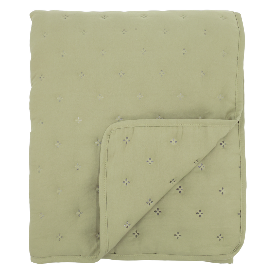 Chic Antique Aix Soft Quilt Verte 130 × 180 cm