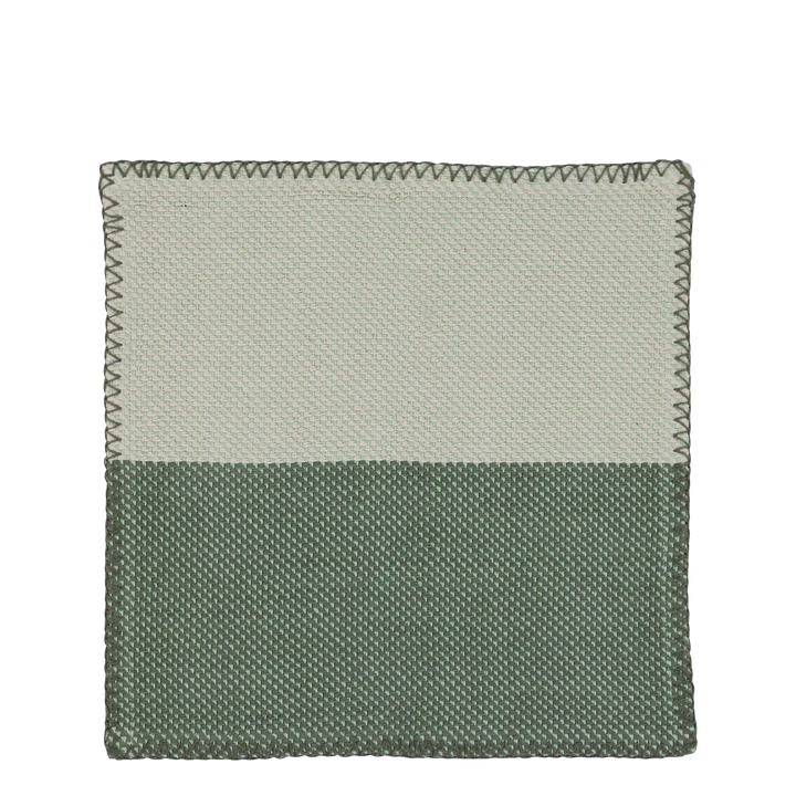 Chic Antique Aix Spültuch Verte & Olive jacquardgewebt aus Baumwolle Freisteller Vorderseite