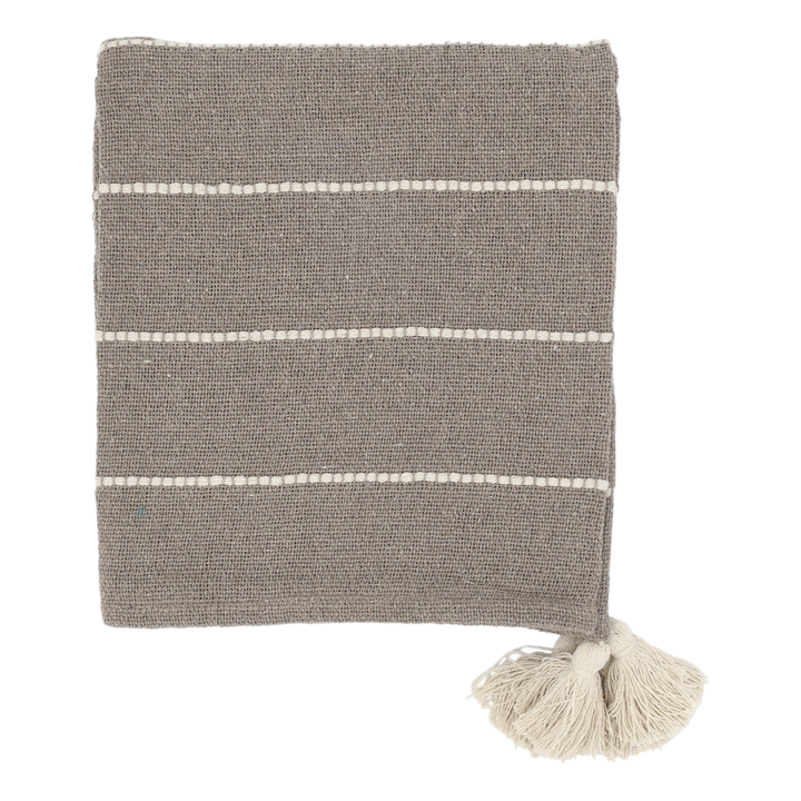 Chic Antique Plaid Aix Latte Braun 130 × 150 cm