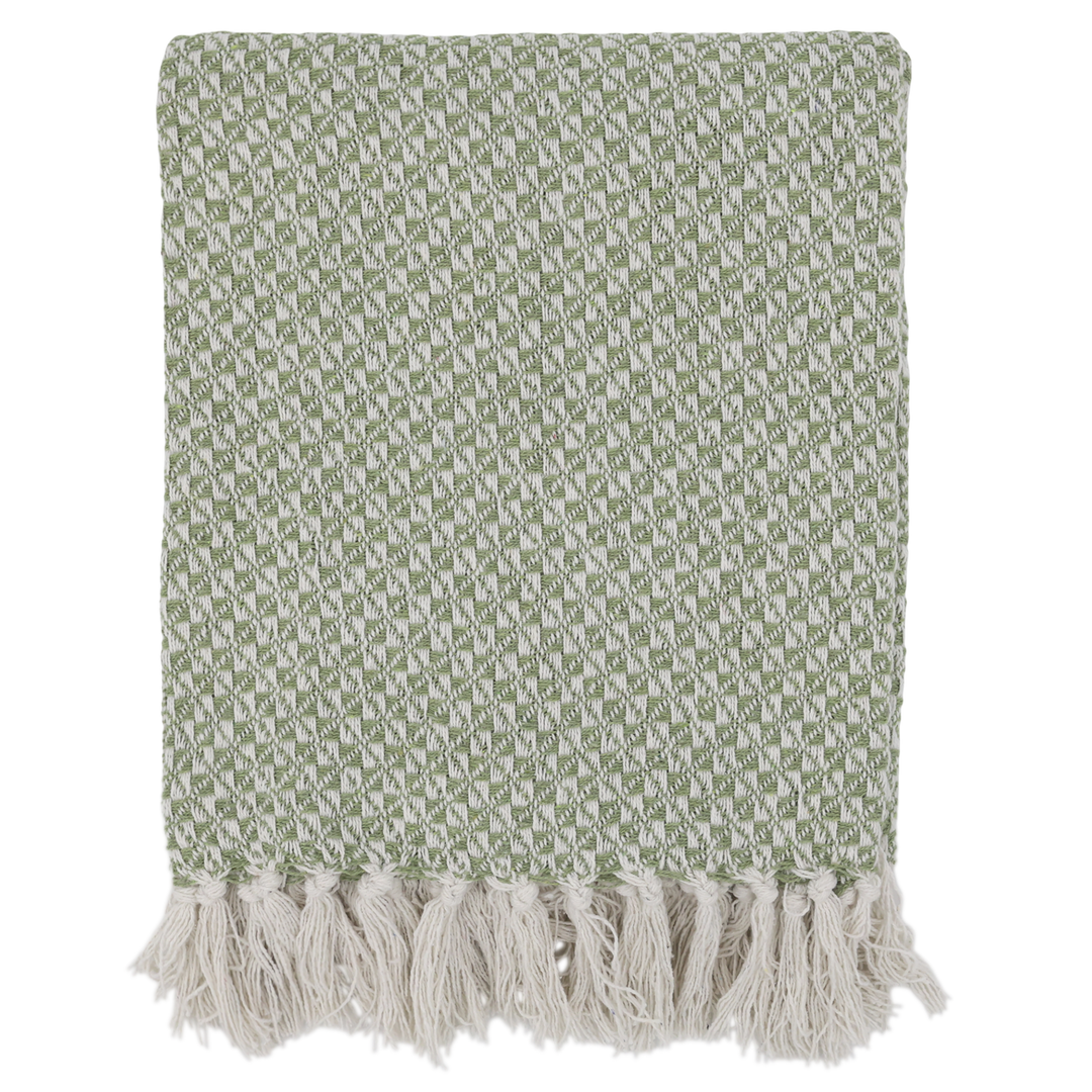 Chic Antique Plaid Aix Verte Grün 130 × 150 cm