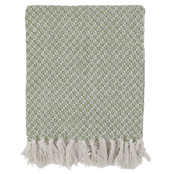 Chic Antique Plaid Aix Verte Grün 130 × 150 cm
