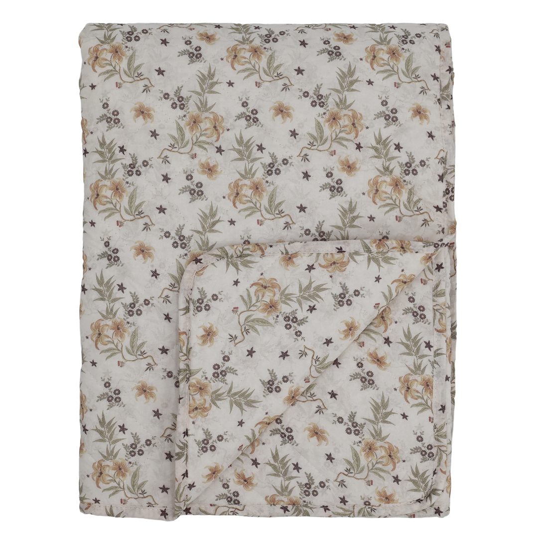 Chic Antique Quilt Aix Vintage mit Blumenmuster 130 × 180 cm