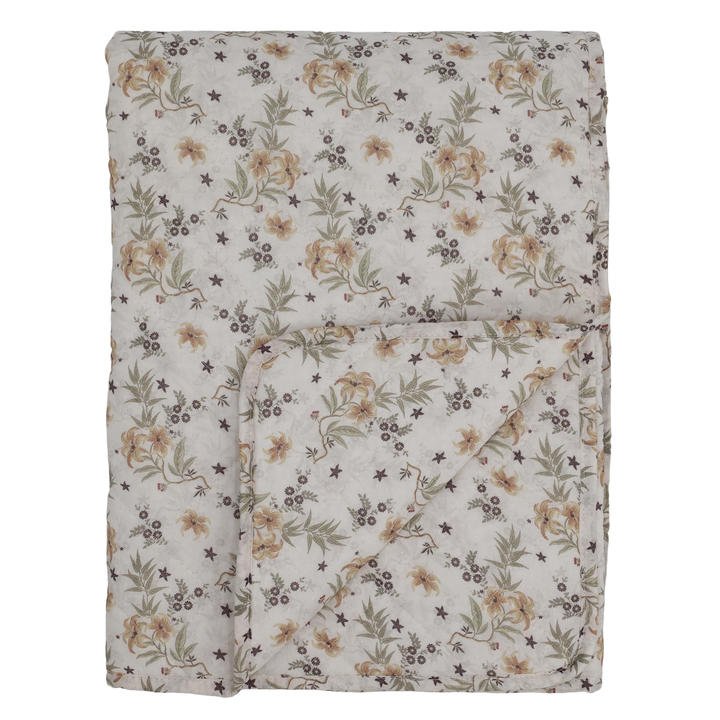 Chic Antique Quilt Aix Vintage mit Blumenmuster 130 × 180 cm