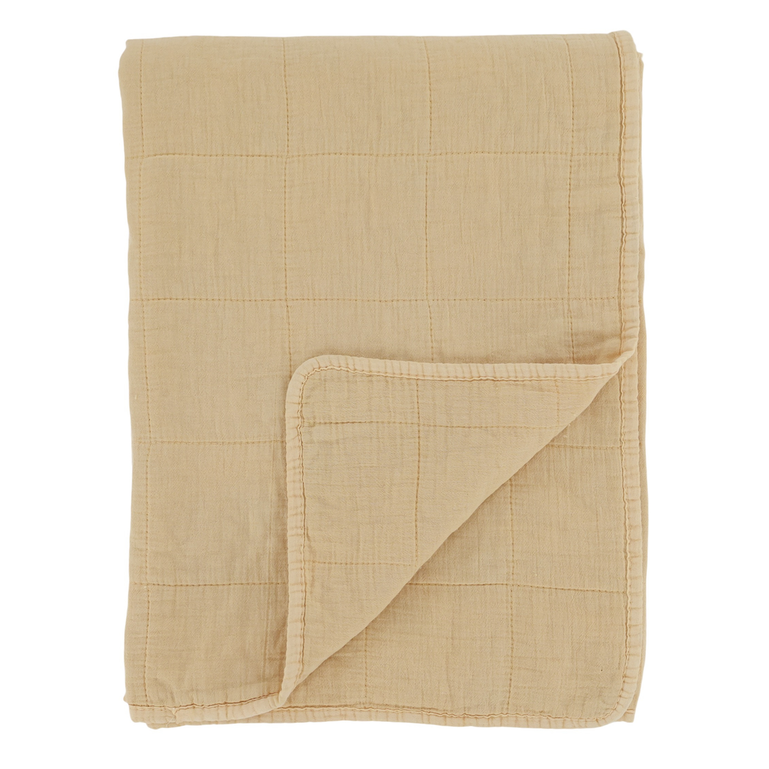 Chic Antique Quilt Aix Vintage Melon 130 × 180 cm aus Baumwolle