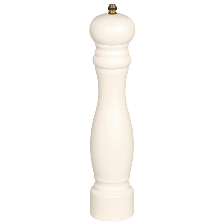 Chic Antique Salz- und Pfeffermühle Creme aus Holz mit Keramikmahlwerk Freisteller