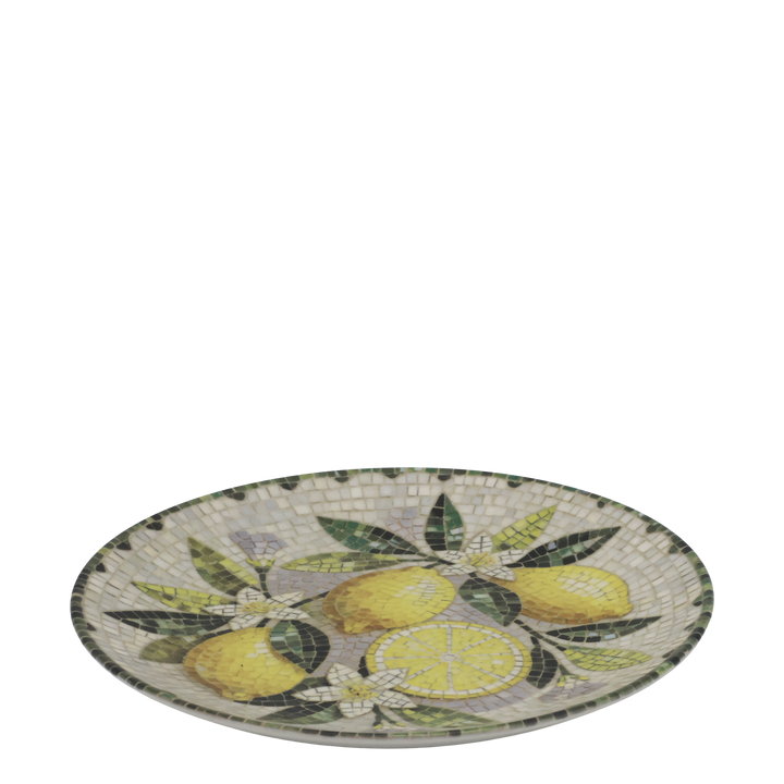 Chic Antique Tablett der Serie Chartres aus Steingut Ø 21 cm