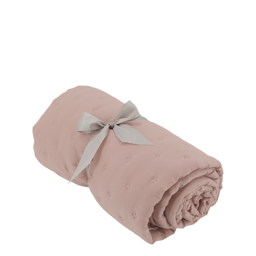 Chic Antique Aix Soft Tagesdecke Old Rose 130 × 180 cm