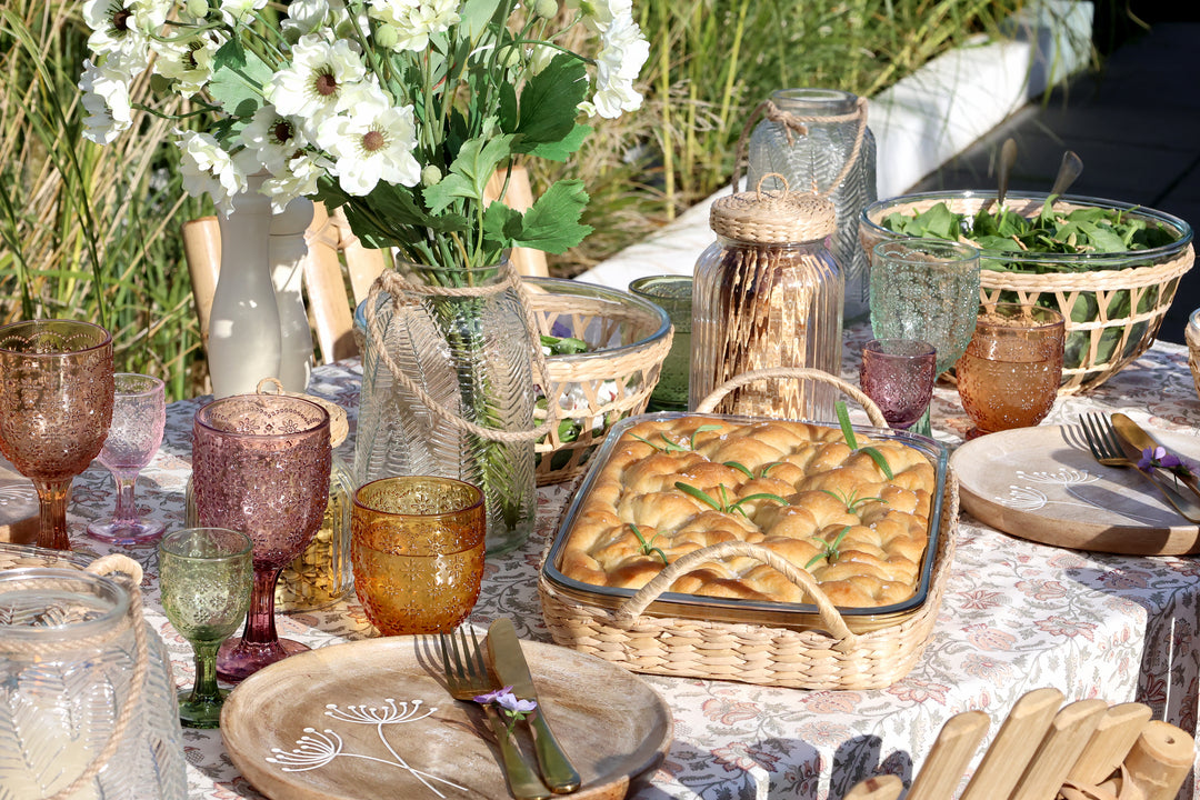 Chic Antique Saint-Émilion Weinglas 6er Set in Amber, Honey, Rosa, Taupe, Verte und Olive