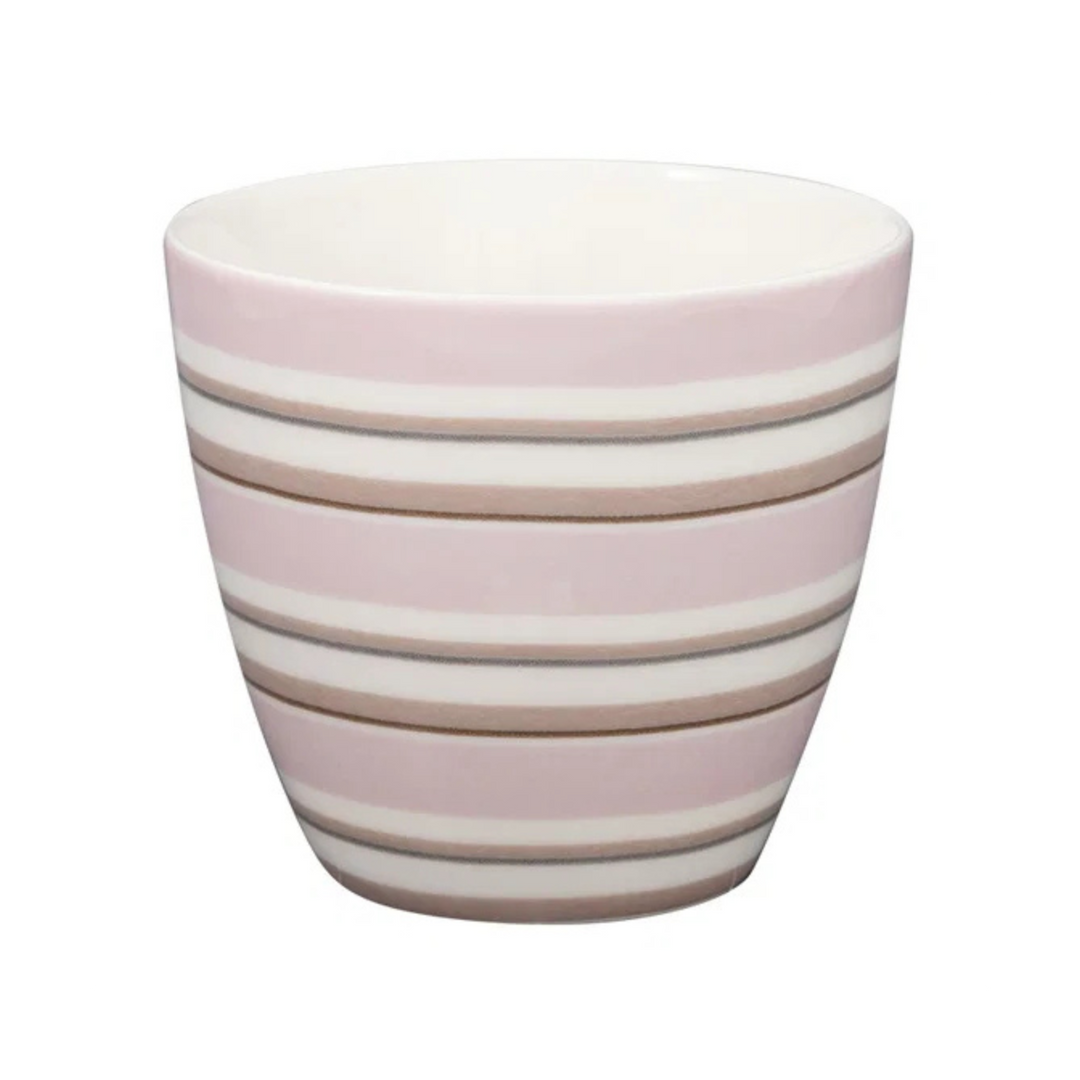 GreenGate Latte Becher Caysa Staubig Rosa 0,35 L aus Porzellan im skandinavischen Landhausstil