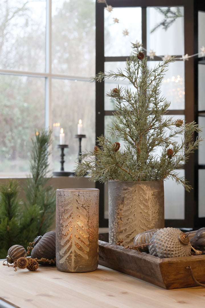 Landhaus Tablett aus Holz im Vintage-Stil von Chic Antique