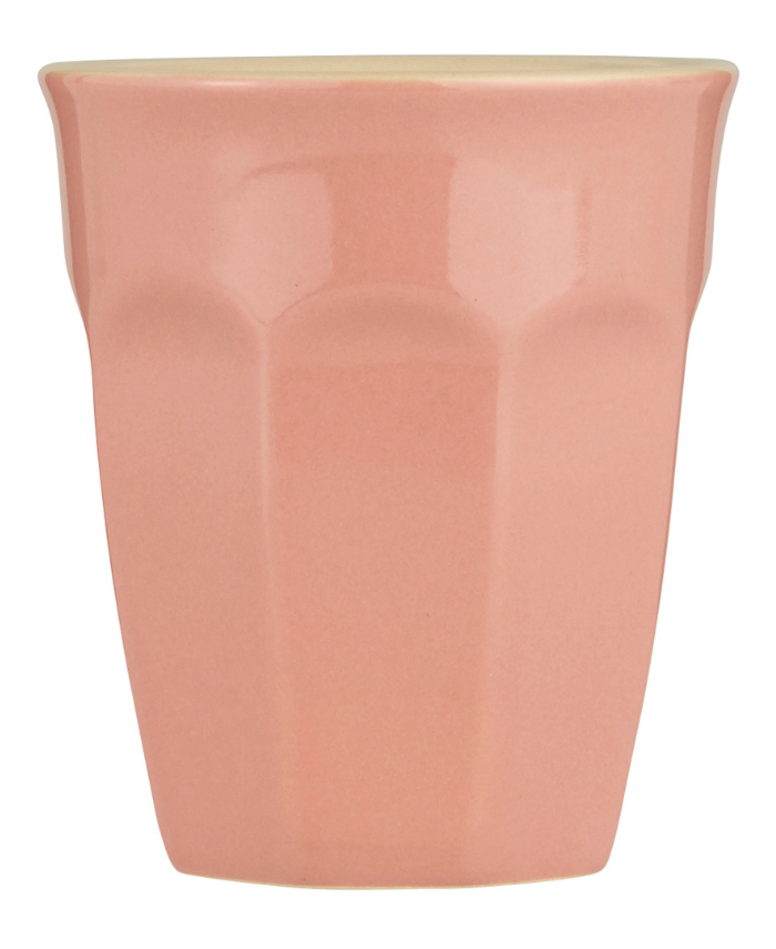IB Laursen Café Latte Becher Mynte Coral Almond aus Steingut 200 ml