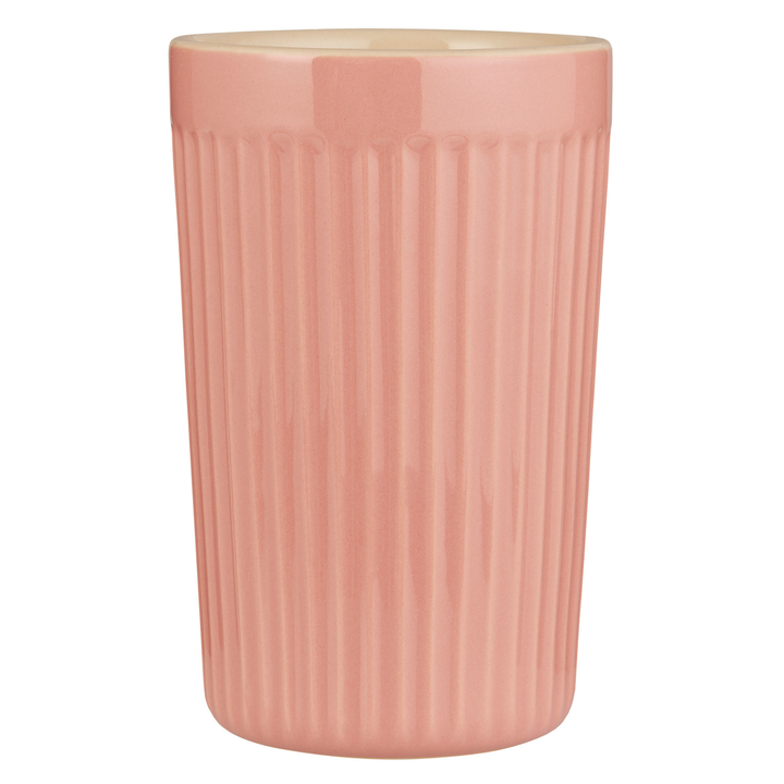 IB Laursen Café Latte Becher Mynte Coral Almond aus Steingut 375 ml