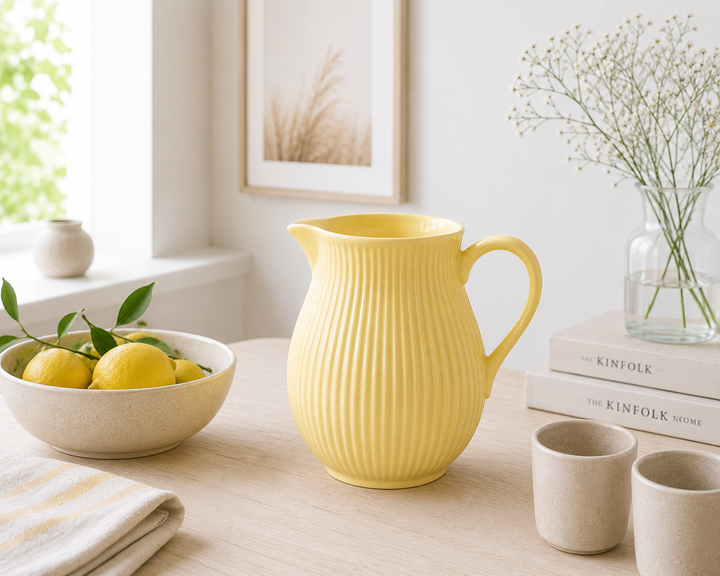 Ib Laursen Kanne Mynte Lemonade 2,0 Liter minimalistisch skandinavisch hell und clean mit natürlichen Materialien