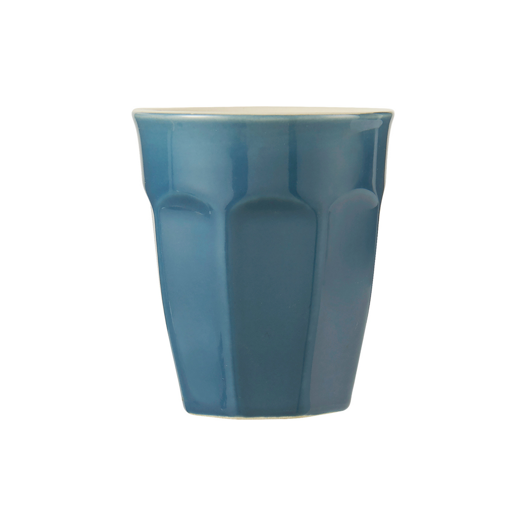 IB Laursen Mynte Becher Cornflower aus Steingut – blauer Becher im skandinavischen Design