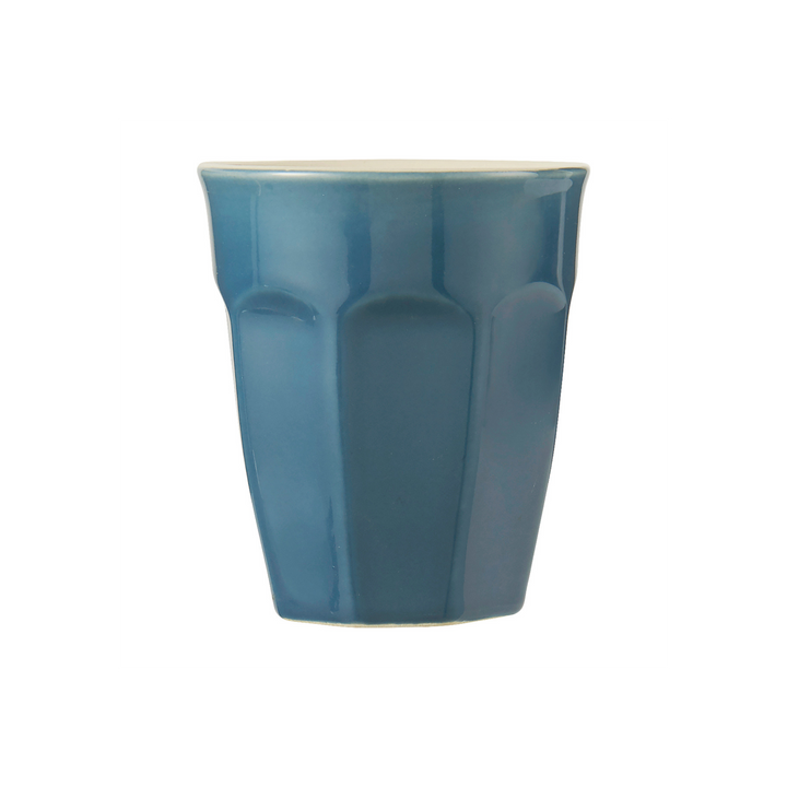 IB Laursen Mynte Becher Cornflower aus Steingut – blauer Becher im skandinavischen Design