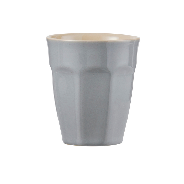 IB Laursen Mynte Becher French Grey aus Steingut – grauer Becher im skandinavischen Design