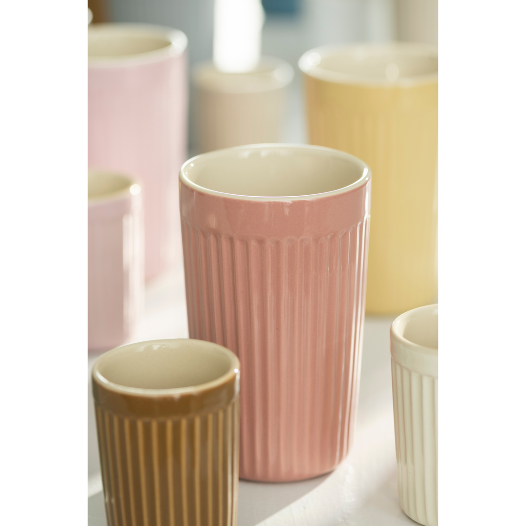 Café Latte Becher der Serie Mynte in Coral Almond von IB Laursen